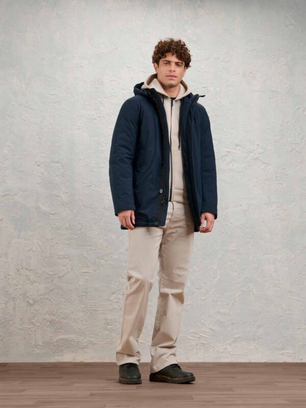 Exit BCN — BLAUER — PARKA CON CAPUCHA REMOVIBLE CHESTER — vista 4 de 5