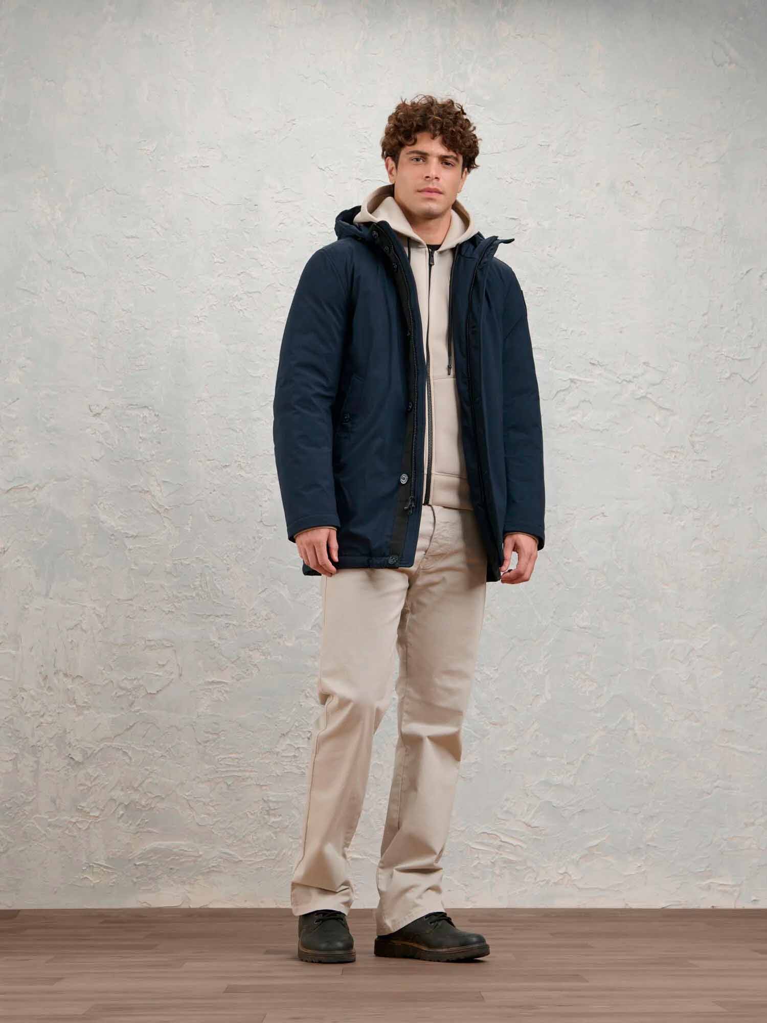 Exit BCN — BLAUER — PARKA CON CAPUCHA REMOVIBLE CHESTER — vista 4 de 5