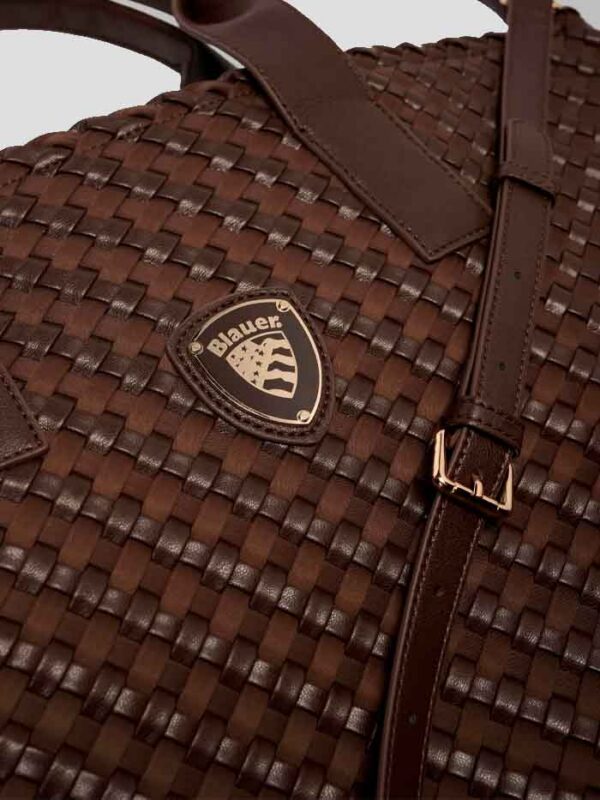 Exit BCN — BLAUER — SHOPPER MARRON — vista 2 de 3