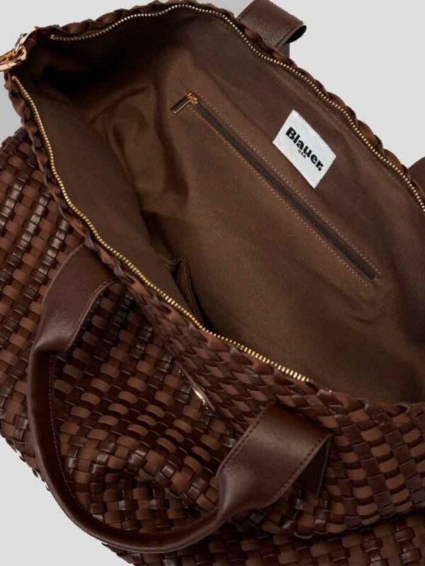 Exit BCN — BLAUER — SHOPPER MARRON — vista 3 de 3