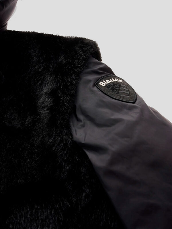Exit BCN — BLAUER — CAZADORA EN ECOPIEL DESMONTABLE JUNIPER — vista 5 de 6