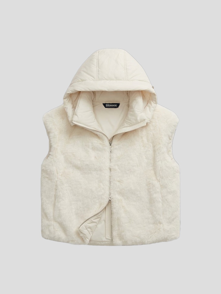 Exit BCN — BLAUER — CAZADORA EN ECOPIEL DESMONTABLE JUNIPER — vista 2 de 2